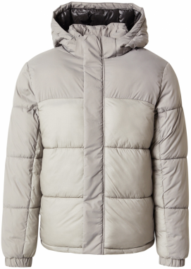 JACK & JONES Zimná bunda 'JCOUnion'  tmelová / svetlosivá