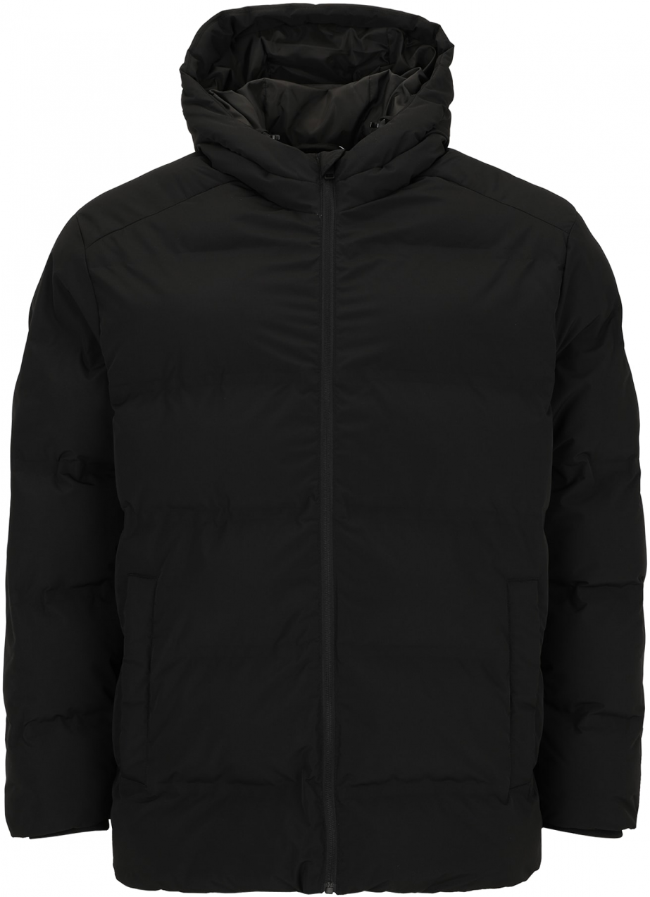 Jack & Jones Plus Zimná bunda 'JJESOHO'  čierna