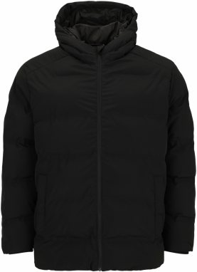 Jack & Jones Plus Zimná bunda 'JJESOHO'  čierna