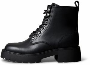 Calvin Klein Šnurovacie členkové čižmy 'CHUNKY'  čierna