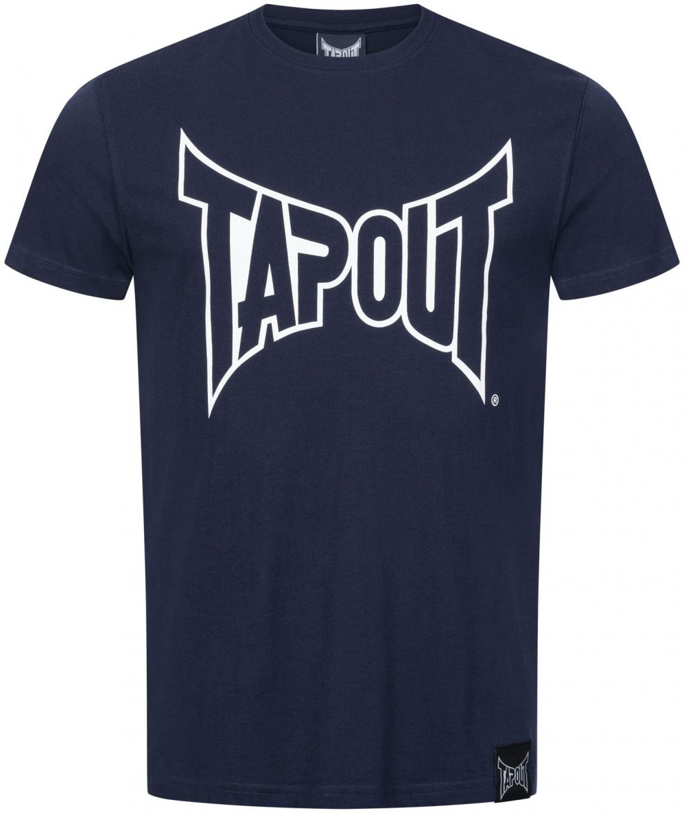 Tapout Tričko  modrá / biela