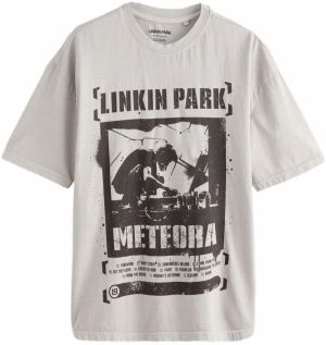 Next Tričko  kamenná / čierna