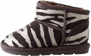 Next Čižmy  tmavohnedá / strieborná