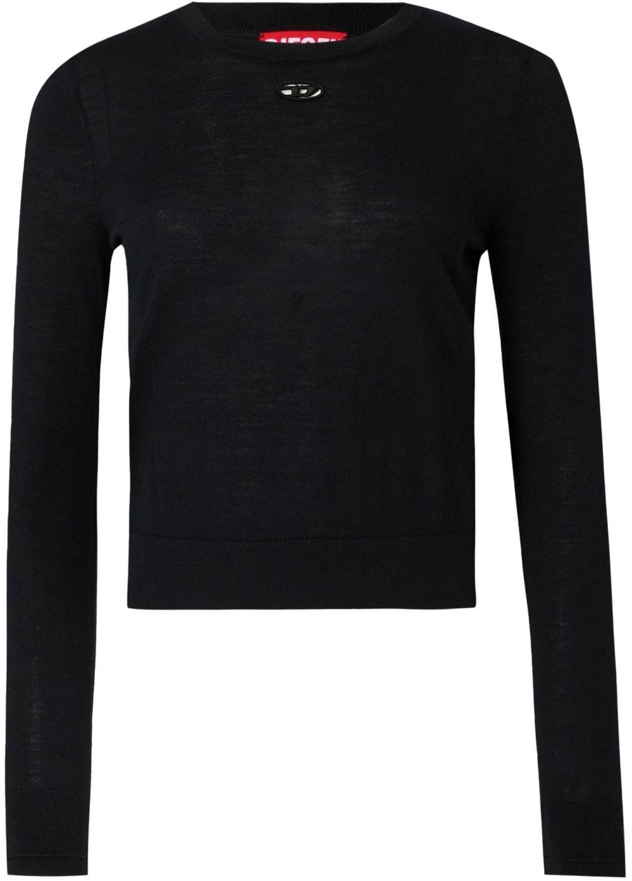 DIESEL Sveter 'ALINESA'  čierna