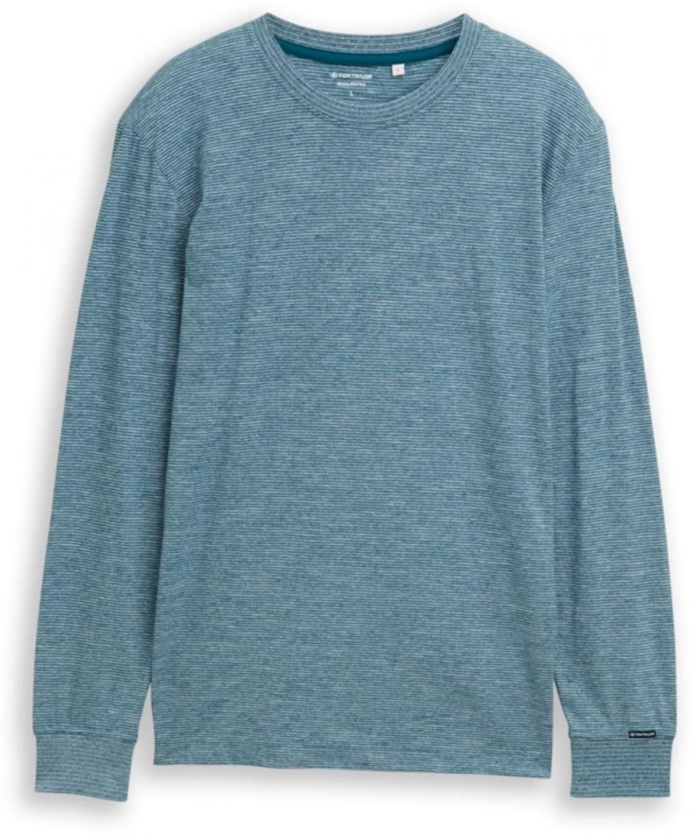 TOM TAILOR Tričko  petrolejová