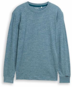 TOM TAILOR Tričko  petrolejová