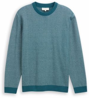 TOM TAILOR Sveter  smaragdová