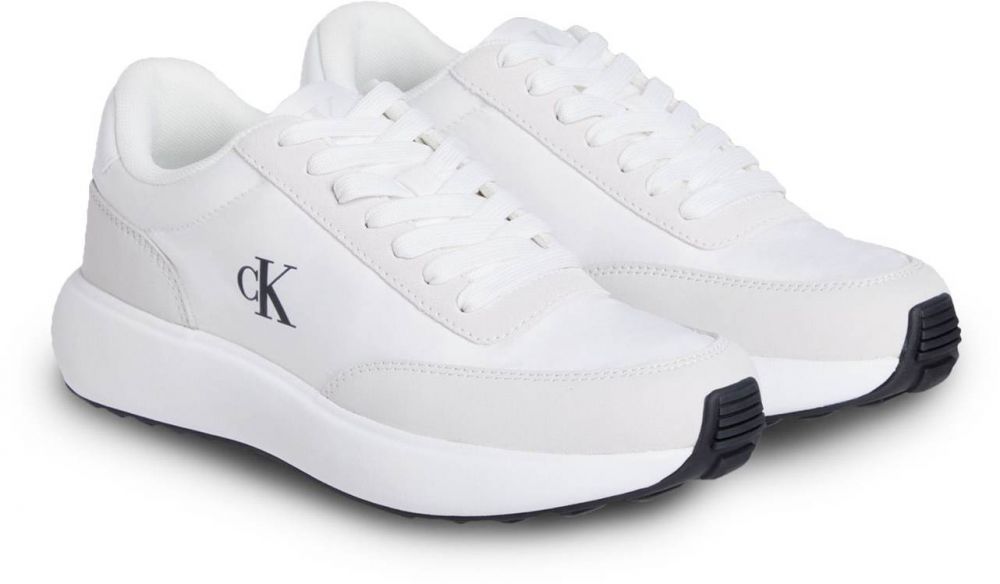 Calvin Klein Nízke tenisky 'ATHLEISURE'  čierna / biela