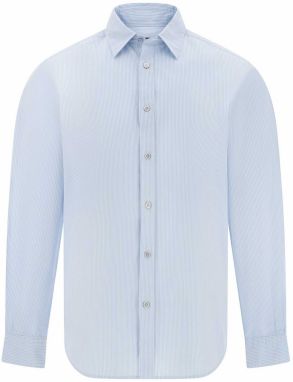 Boggi Milano Košeľa 'B Sustainable'  svetlomodrá / biela