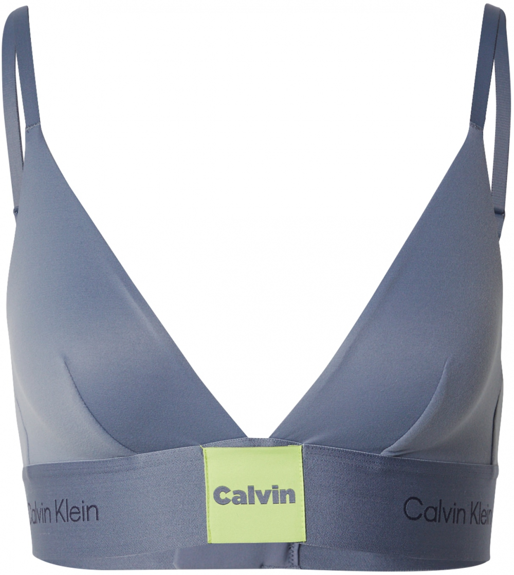 Calvin Klein Underwear Podprsenka  sivá / limetová