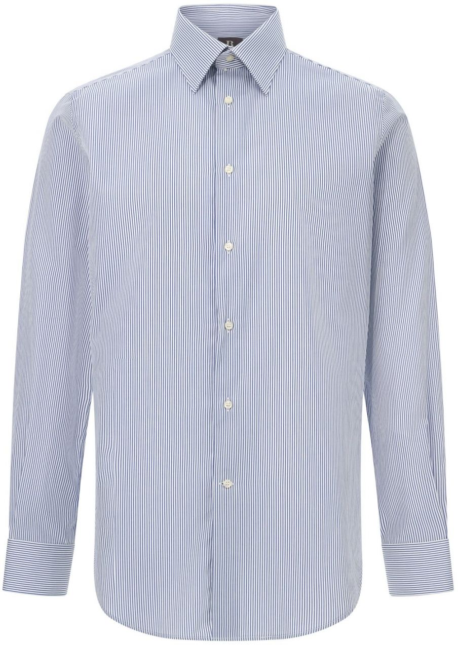 Boggi Milano Košeľa  námornícka modrá / biela