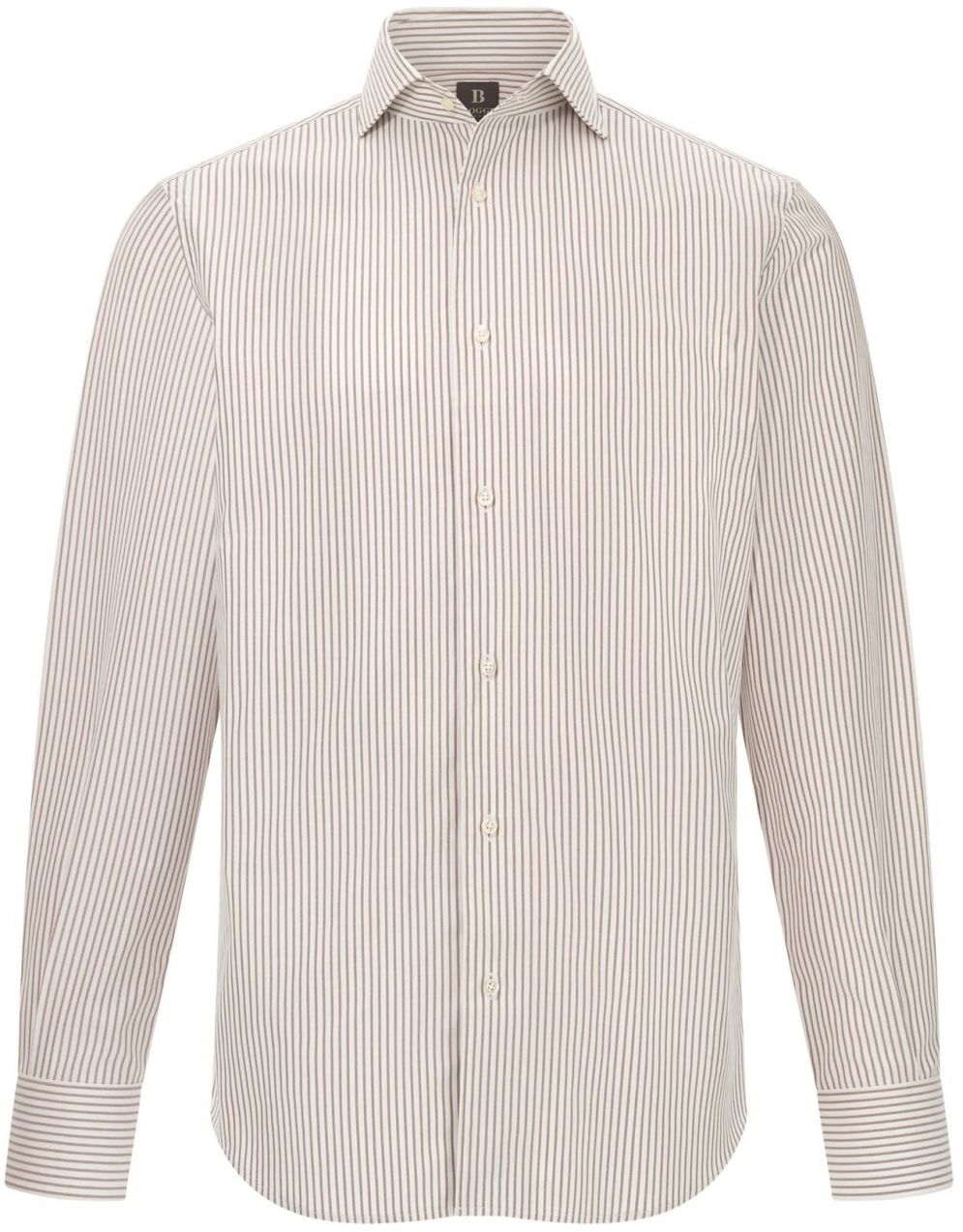 Boggi Milano Košeľa  béžová / biela