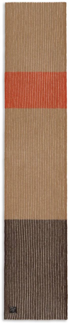 Thinking MU Šál  hnedá / oranžová / biela