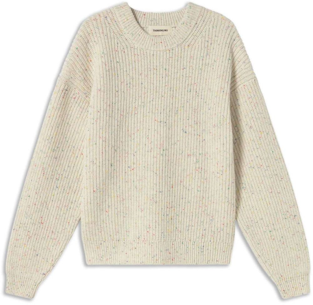 Thinking MU Sveter 'CARMEN'  šedobiela