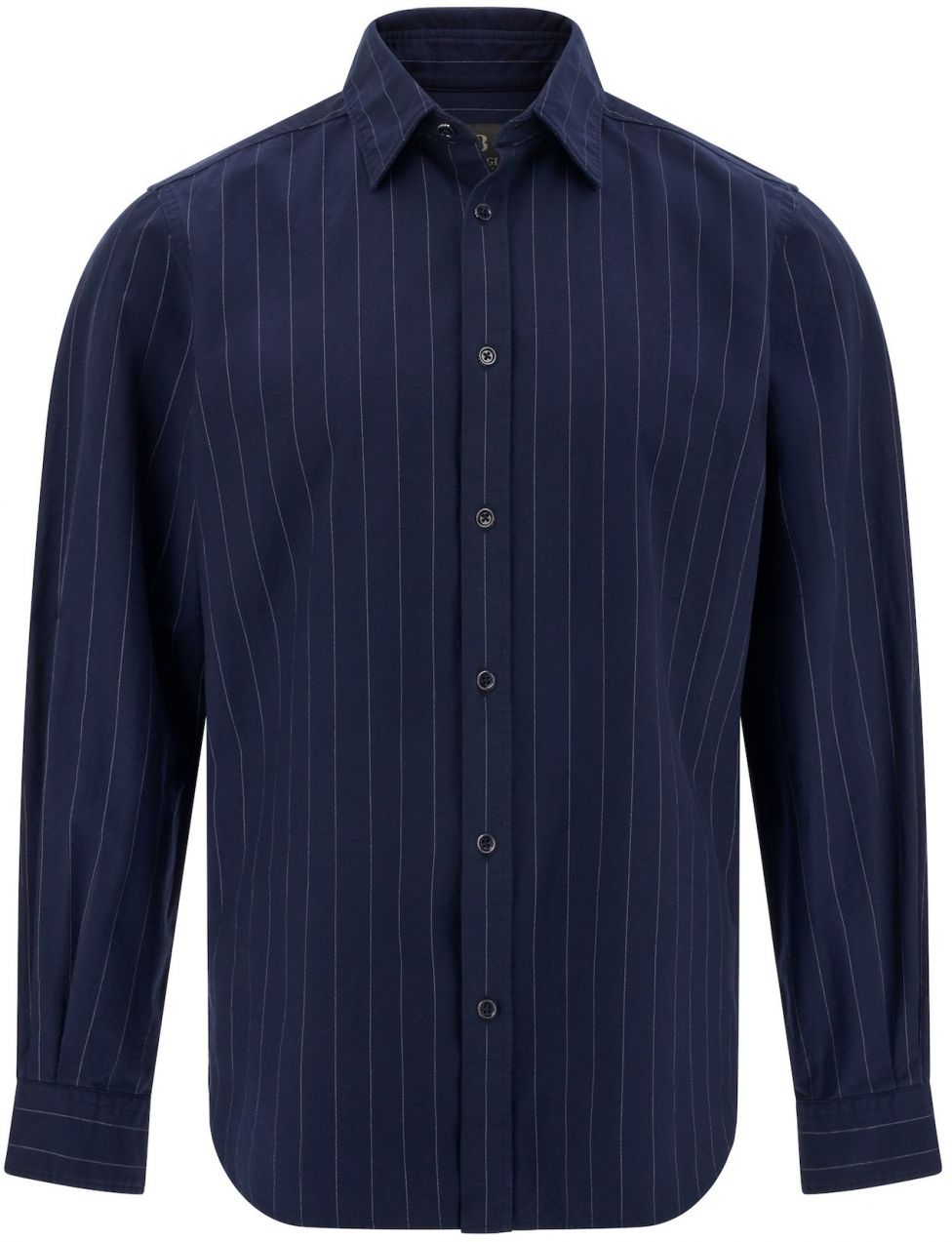 Boggi Milano Košeľa  námornícka modrá / biela