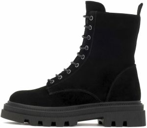 Kazar Šnurovacie členkové čižmy  čierna