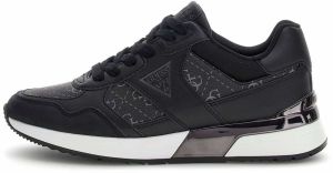 GUESS Nízke tenisky 'Mickay'  tmavošedá / čierna