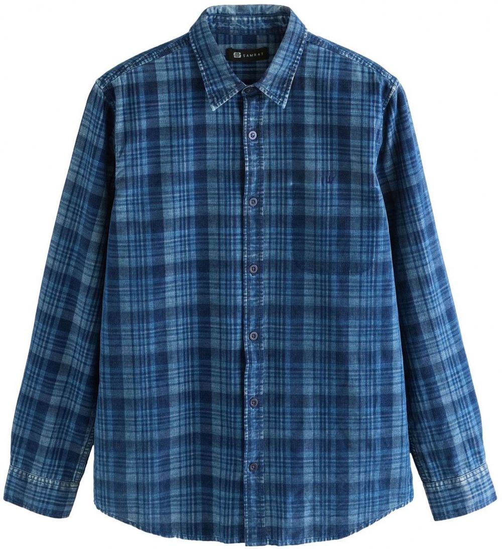 Next Košeľa  modrá / námornícka modrá / enciánová