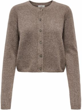 JDY Kardigán 'JDYCHLOE'  hnedá melírovaná