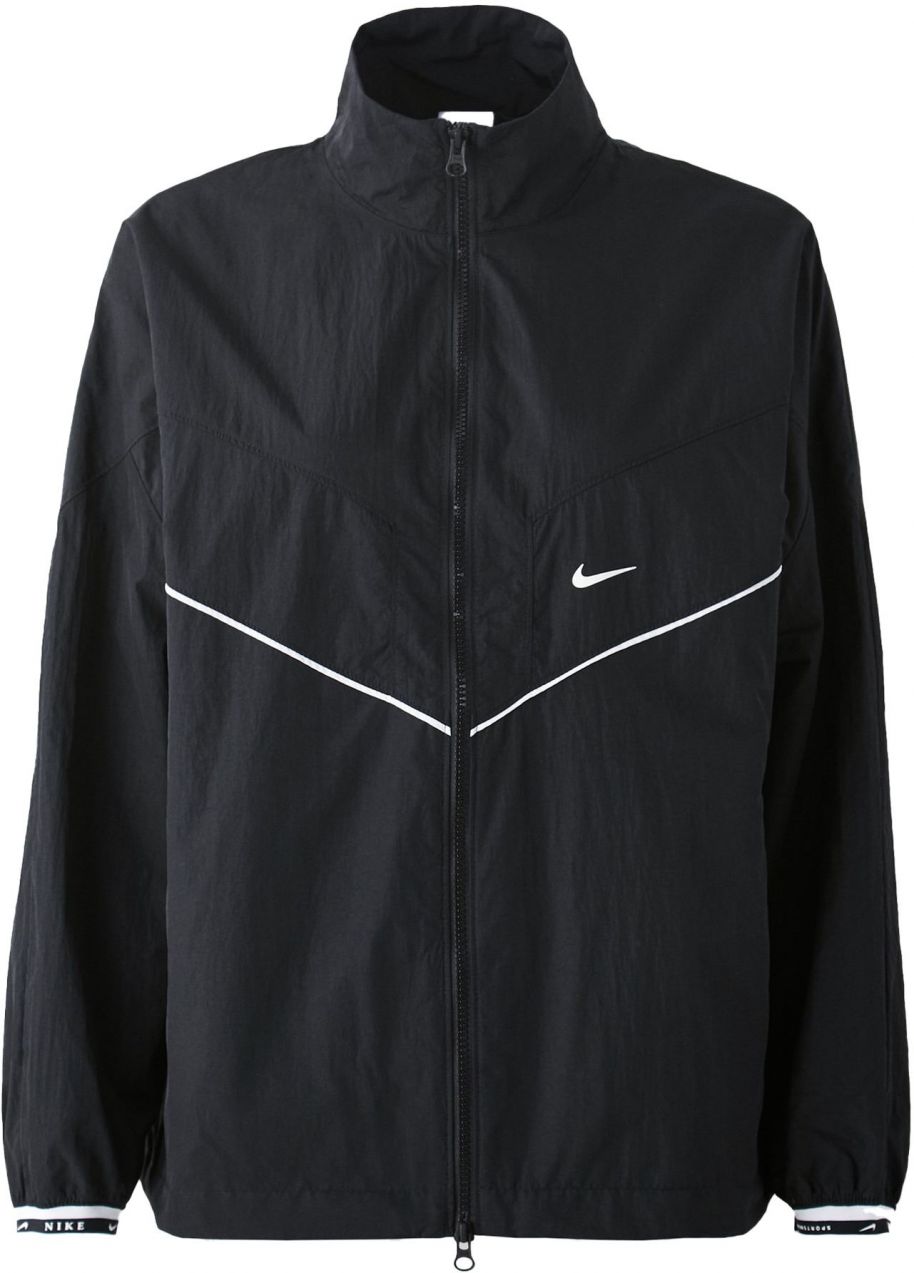 Nike Sportswear Prechodná bunda  čierna / biela