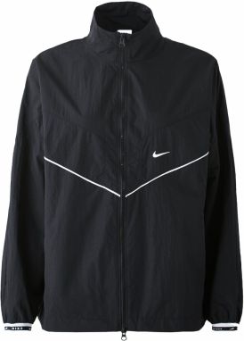 Nike Sportswear Prechodná bunda  čierna / biela