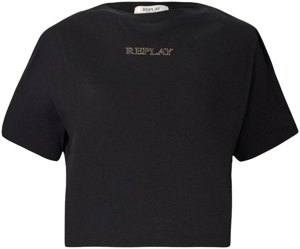 REPLAY Tričko  čierna