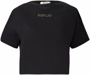 REPLAY Tričko  čierna