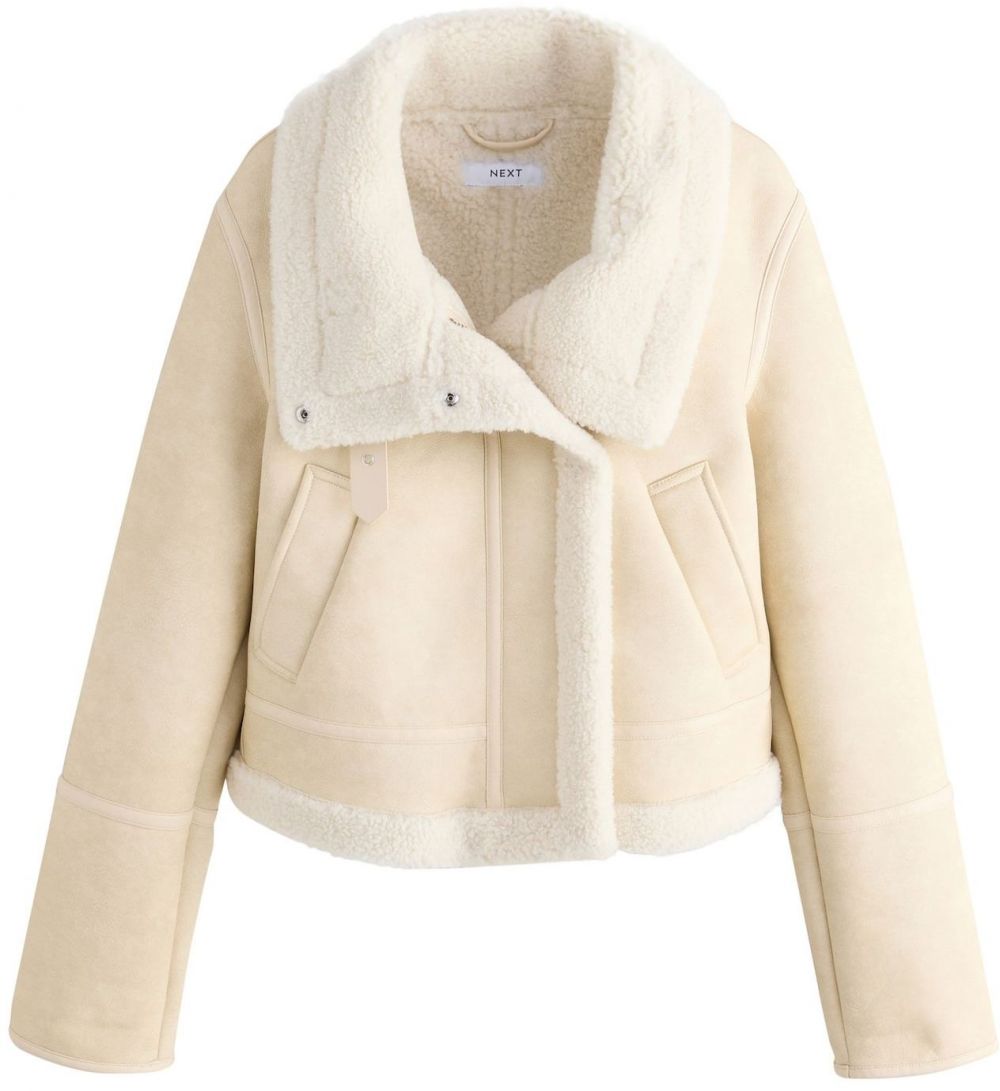 Next Prechodná bunda  svetlobéžová