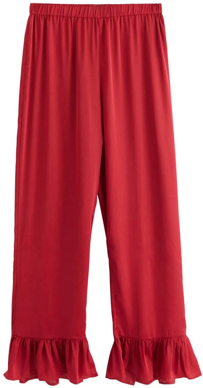 Lindex Pyžamové nohavice  červená