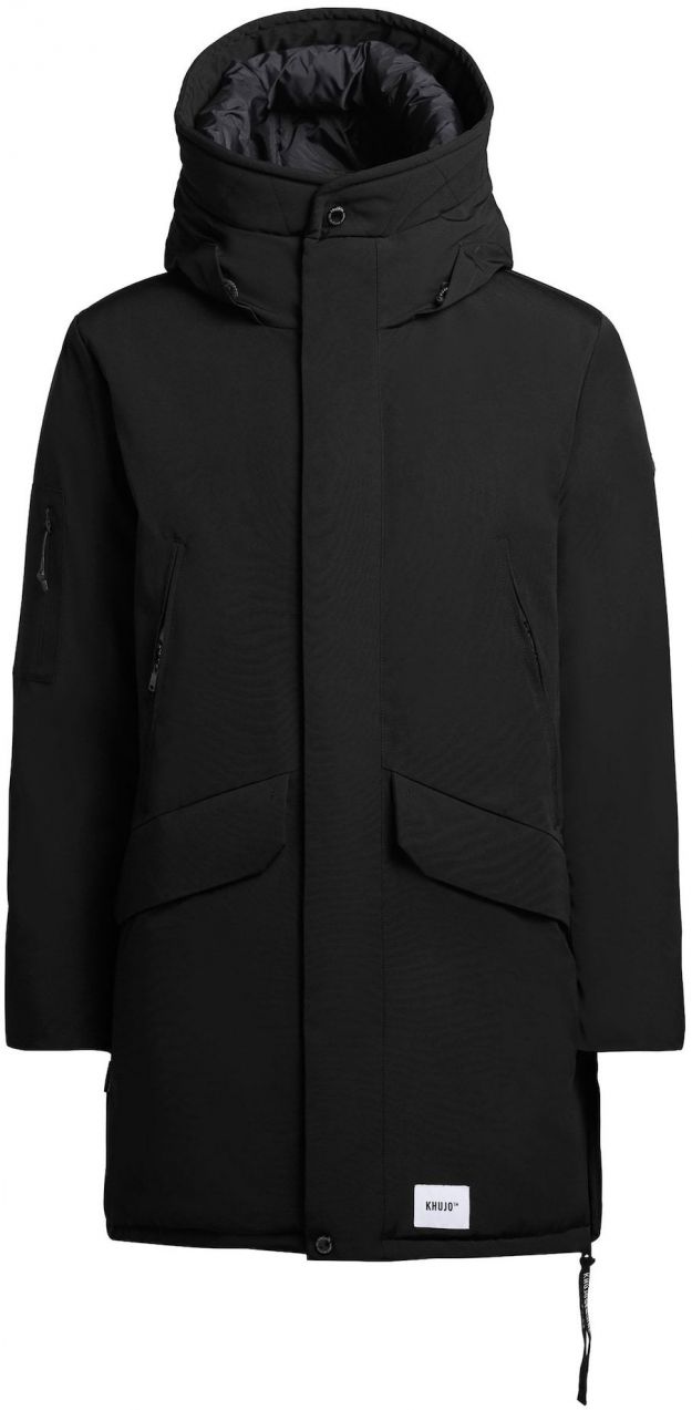 khujo Zimný kabát 'Dachs'  čierna