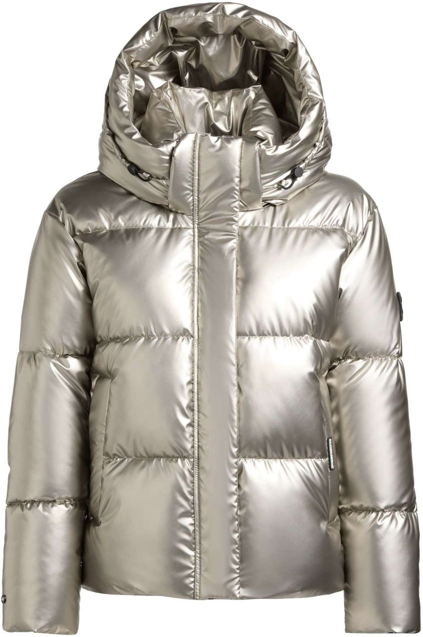 khujo Zimná bunda 'DEVINA2'  strieborná