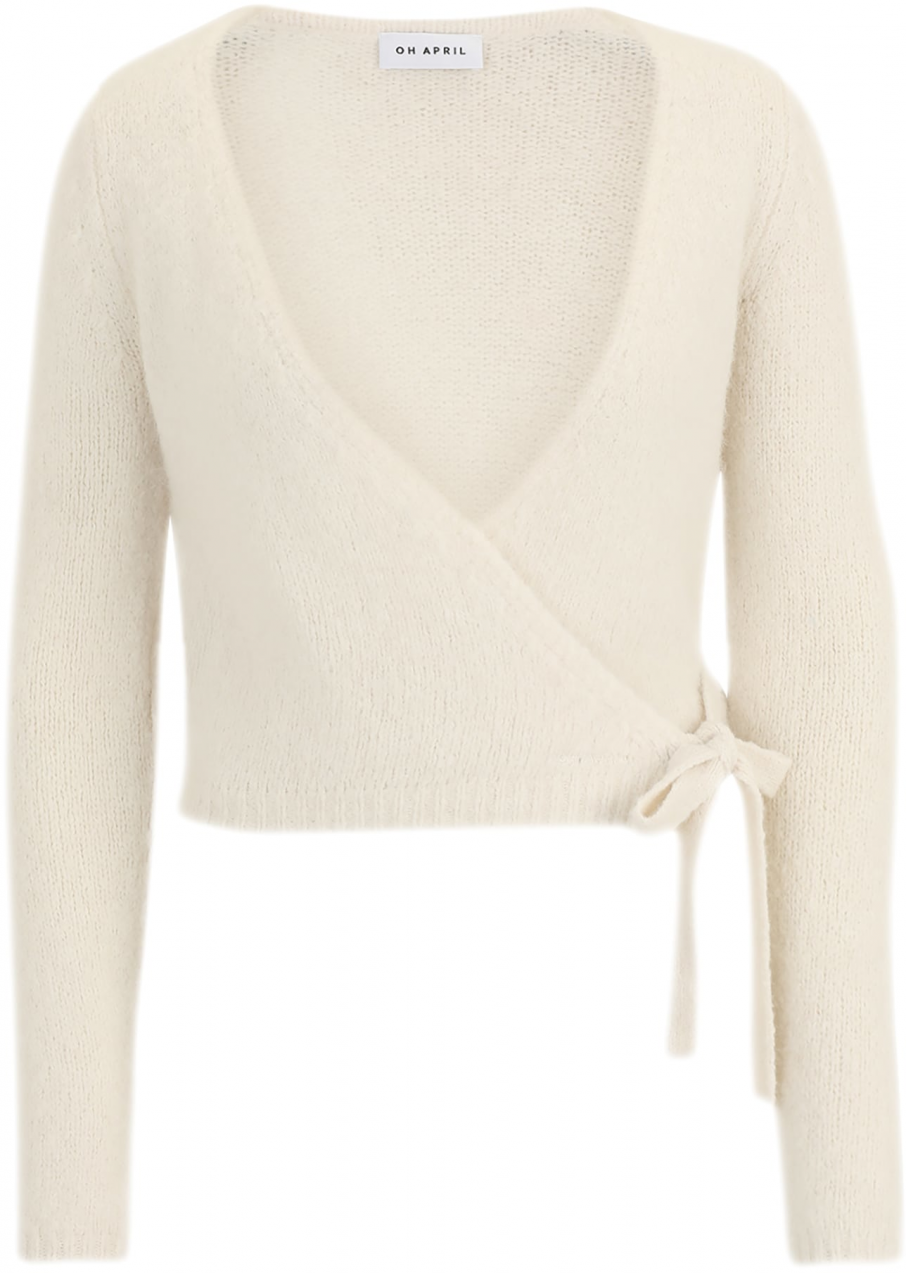 OH APRIL Kardigán 'Indie'  slonová kosť