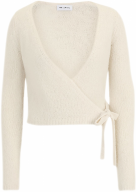 OH APRIL Kardigán 'Indie'  slonová kosť