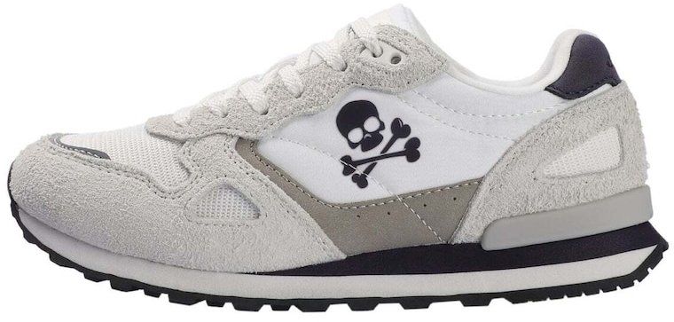 Scalpers Tenisky 'Nubryan'  námornícka modrá / sivá / šedobiela