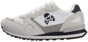 Scalpers Tenisky 'Nubryan'  námornícka modrá / sivá / šedobiela