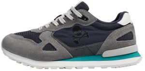 Scalpers Tenisky 'Nubryan'  námornícka modrá / sivá / biela