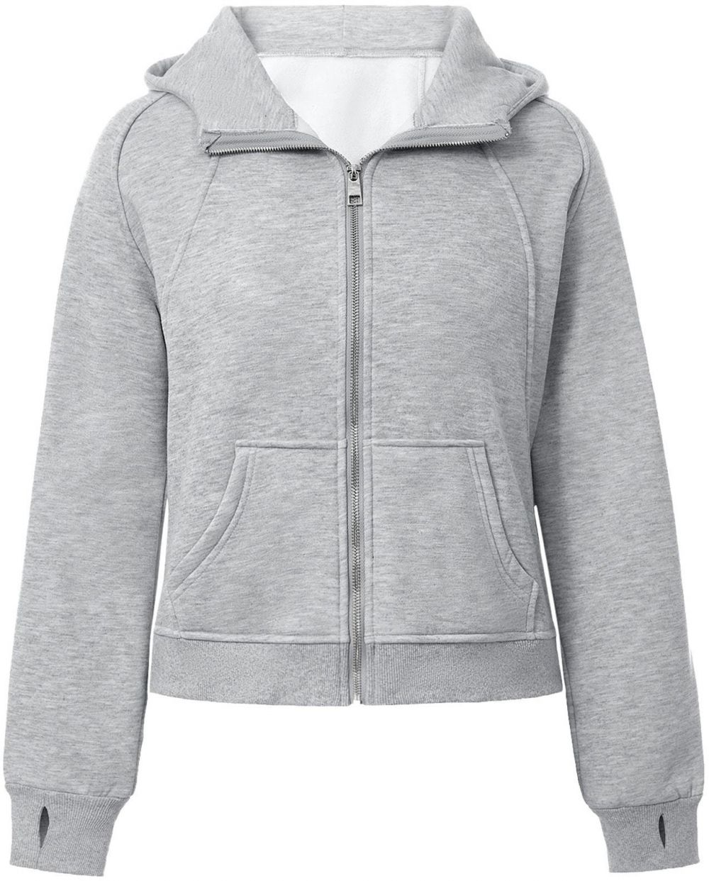 Imily Bela Tepláková bunda  sivá