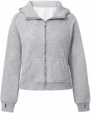 Imily Bela Tepláková bunda  sivá