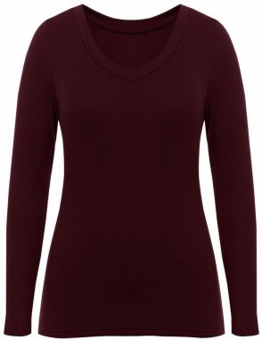 Imily Bela Tričko  burgundská