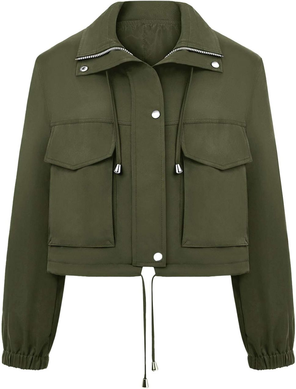 Imily Bela Prechodná bunda  olivová