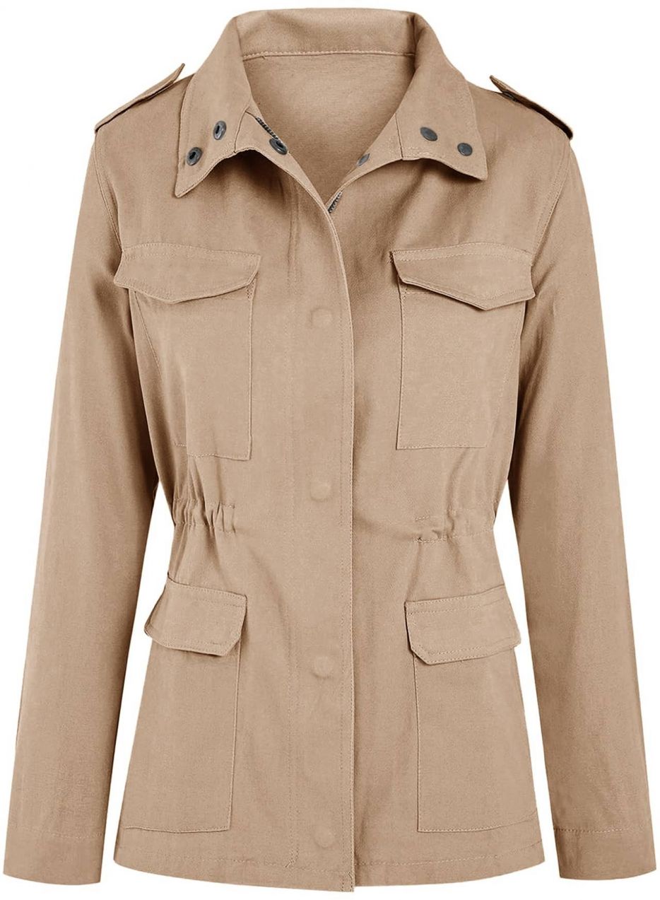 Imily Bela Prechodná bunda  hnedá