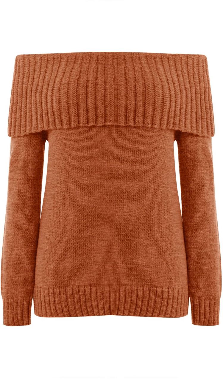 Imily Bela Sveter  hnedá