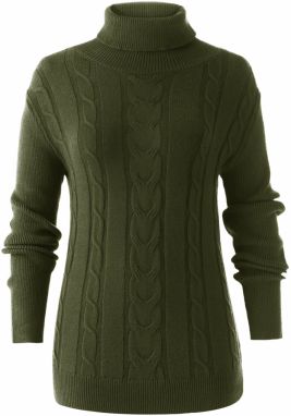 Imily Bela Sveter  olivová