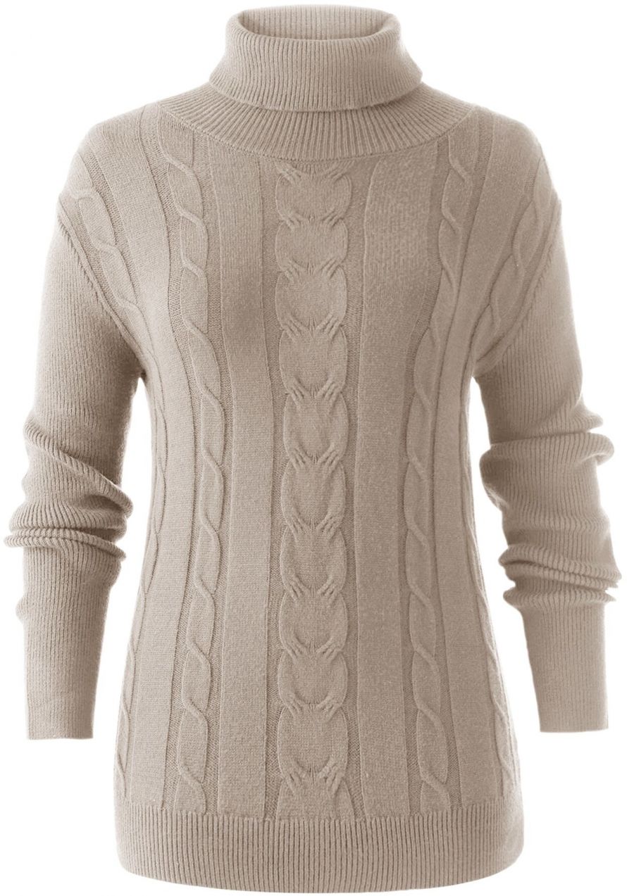 Imily Bela Sveter  tmavobéžová