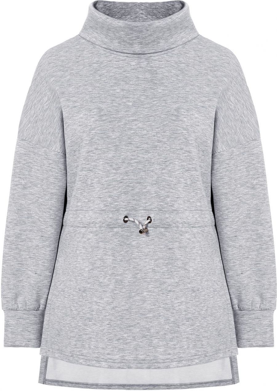 Imily Bela Mikina  sivá melírovaná