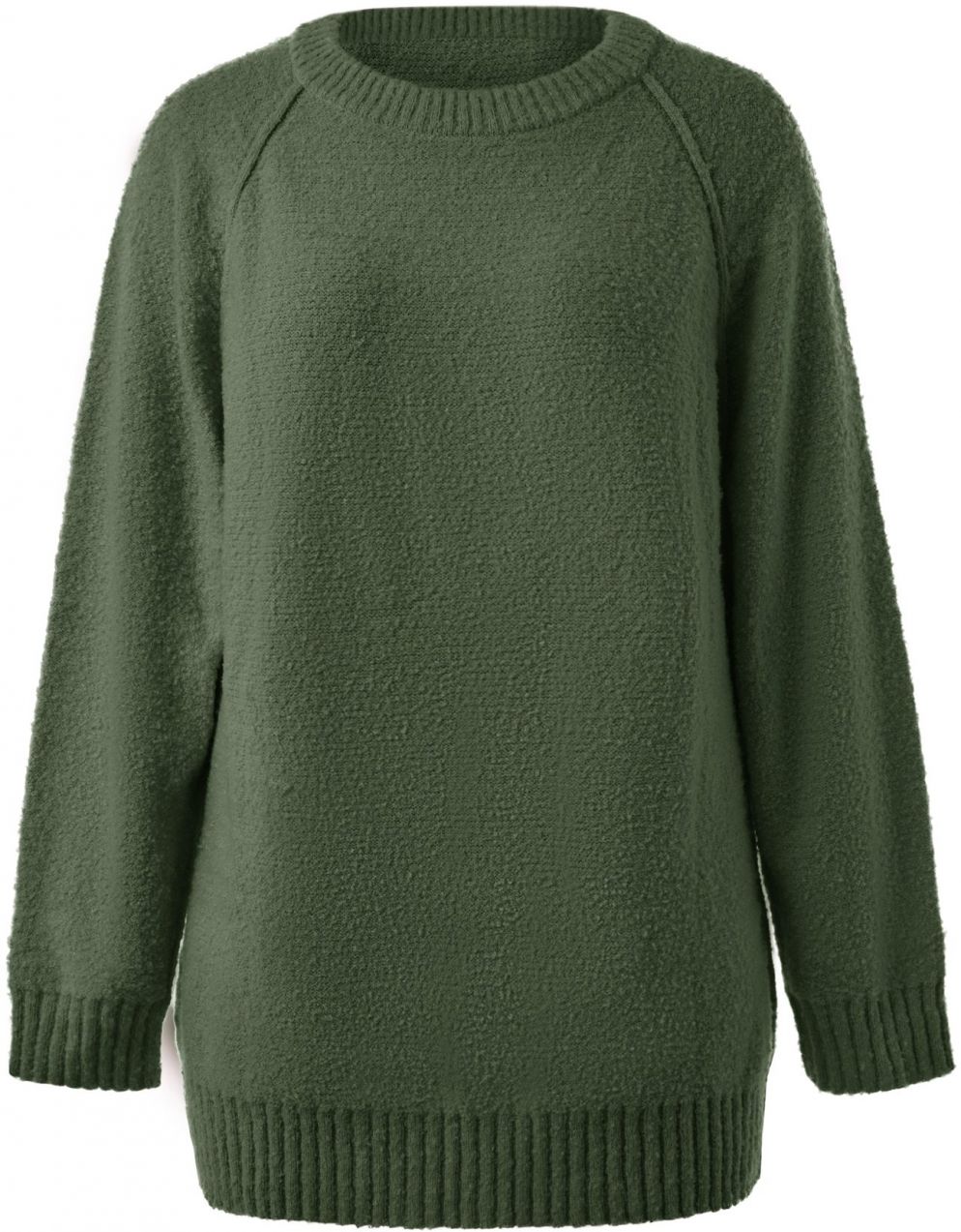 Imily Bela Sveter  zelená
