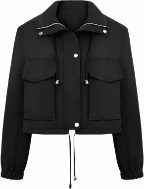 Imily Bela Prechodná bunda  čierna