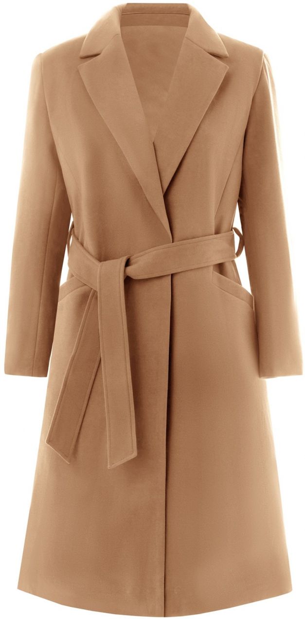 Imily Bela Prechodný kabát  farba ťavej srsti