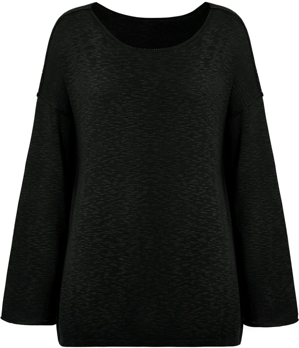 Imily Bela Sveter  čierna melírovaná