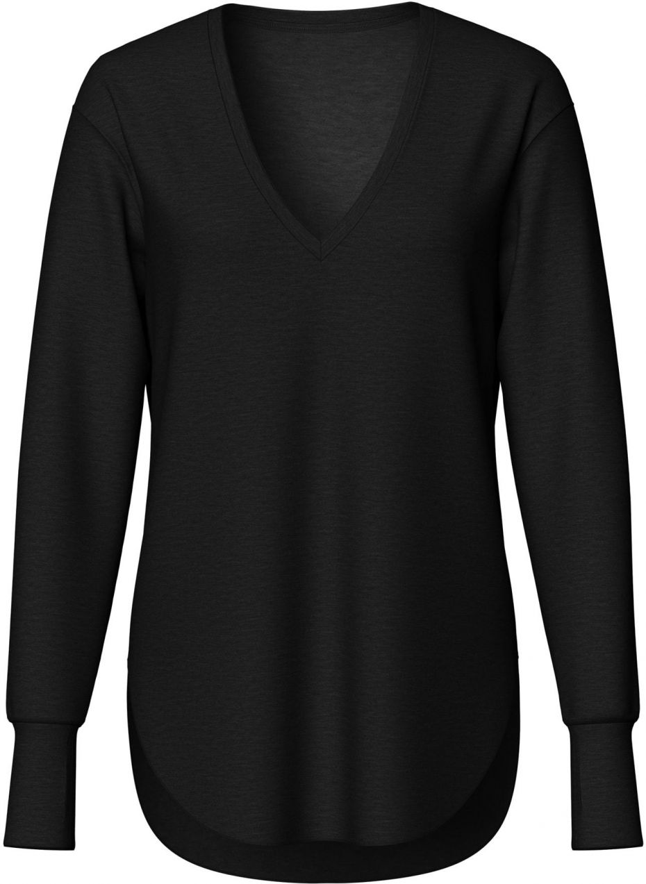 Imily Bela Tričko  čierna melírovaná